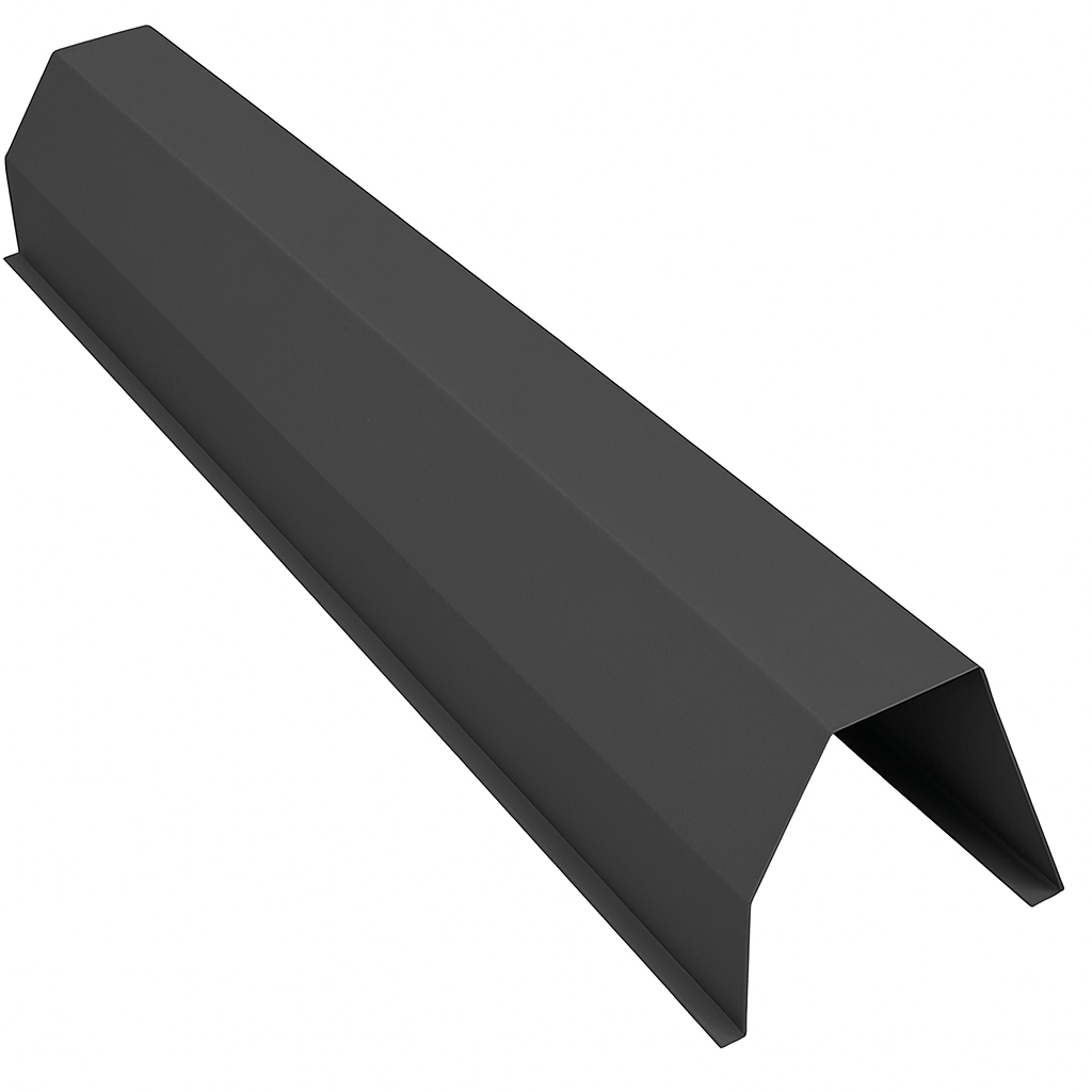 Fehér acél lemez redőny toknak meghajtva 137-es méretben – galéria